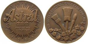 Montataire - auf das 100. Gründungsjahr der Firma Astral Celluco (vormals Levy-Finger) - 1955 - Medaille  vz