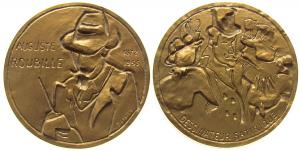 Roubille Auguste (1872-1955) - auf seinen Tod - 1955 (1991) - Medaille  gußfrisch