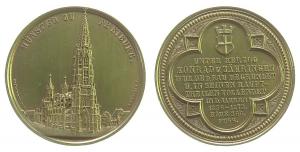 Freiburg - auf das Münster - o.J. - Medaille  vz