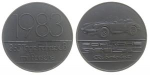 Porsche AG - Ludwigsburg - 1983 - Medaille  vz-stgl