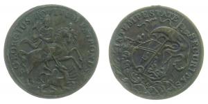 St. Georgstaler - o.J. - Medaille  ss