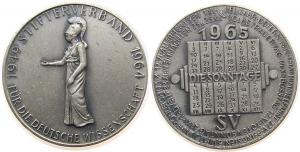 Essen Stifterverband - Göttin Minerva - 1965 - Medaille  vz