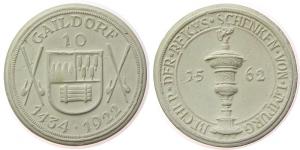 Gaildorf - 1922 - Medaille  vz