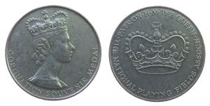 Elisabeth II. - auf Ihre Krönung - 1953 - Medaille  ss