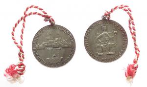 Rothenburg ob der Tauber - auf das 700jährige Reichsstadtprivileg - 1974 - Medaille  vz