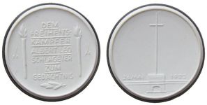 Berlin - Schlageter Gedächnis - 1923 - Medaille  prägefrisch
