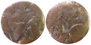 Carrara - auf die Akademie der schönen Künste - 1988 - Medaille  vz-stgl