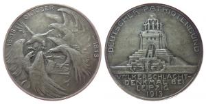 Völkerschlachtdenkmal - 1913 - Medaille  vz
