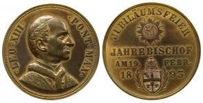 Leo XIII (1878-1903) - 1893 - Medaille  vz