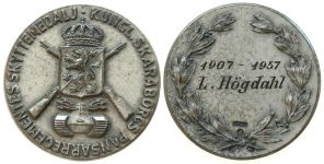 Königliches Panzerregiment - 1957 - Medaille  vz