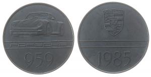 Porsche AG - Ludwigsburg - 1985 - Medaille  vz