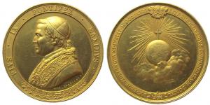 Pius IX (1846-1878) - o.J. - Medaille  vz