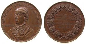 Eichholtz Pauline - auf Ihren Tod 1894 - 1895 - Medaille  ss