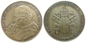 Johannes Paul II (1978-2005) - 1980 - Medaille  vz-stgl