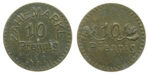 Zahlmarke 10 Pfennig - o.J. - Zahlmarke 10 Pfennig  vz