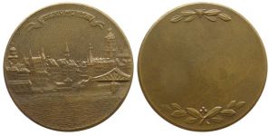 Frankfurt - Stadtansicht - o.J. - Medaille  vz