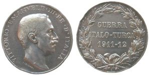 Vittorio Emanuele III - 1912 - Medaille  ss