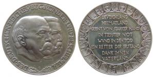 Bismarck (1815-1898) - o.J. - Medaille  fast stgl