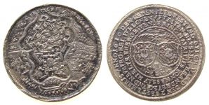 Jülich Berg - Belagerung der Festung Jülich - 1610 - Medaille  ss