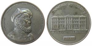 Baden-Baden - auf das Gymnasium Hohenbaden - 1985 - Medaille  vz