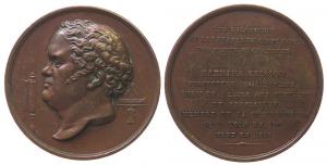 Brisson Barnabe (1777-1828) - auf seinen Tod - 1828 - Medaille  ss+