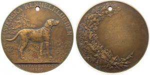 Kennelklubben Svenska - verliehen an Pell - 1924 - 1924 - Medaille  ss