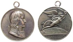 Napoleon - auf die Schlacht von Montenotte - 1796 - tragbare Medaille  ss