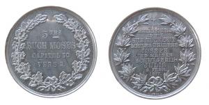 Silberhochzeit von Joseph und Julie am 5.2.1877 - 1877 - Medaille  vz