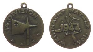 Weihnachten - 14. Division - 1944 - tragbare Medaille  vz
