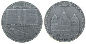 Lurgi Gesellschaften - 1943 - Medaille  ss-vz