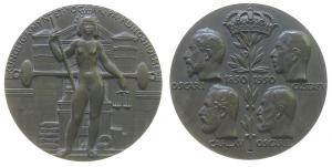 Gustav V. (1907-1950) - auf 100 Jahre Münzprägung in Kungsholmen - 1950 - Medaille  vz