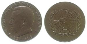Dag Hammarskjöld (1905-1961) - o.J. - Medaille  vz-stgl