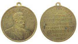 Rudergesellschaft Germania - 1894 - tragbare Medaille  vz