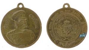 Bismarck (1815-1898) - auf seinen 70. Geburtstag - 1885 - tragbare Medaille  ss-vz