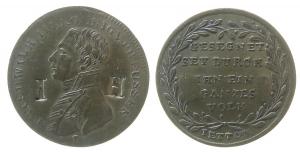 Friedrich Wilhelm III. (1797-1840) -  GESEGNET / SEY DURCH / IHN EIN / GANZES / VOLK - o.J. - Jeton  ss