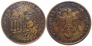 Wimpfen - Friedrich II. Staufische Kaiserpfalz - o.J. - Medaille  vz-stgl