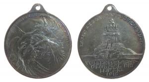 Völkerschlachtdenkmal - des deutschen Patriotenbund zur 100 Jahrfeier des Völkerschlachtdenkmals - 1913 - Medaille  vz