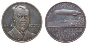 Eckener Hugo - LZ 126 - 1924 - Medaille  vz