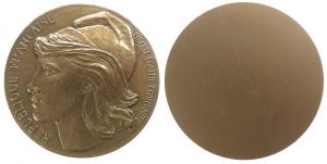 Republique Francaise - Freiheit - 1980 - Medaille  vz-stgl