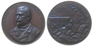 Morel-Fatio Arnold (1813-1887) - Schweizer Historiker und Numismatiker - 1887 - Medaille  vz-stgl