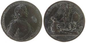 Friedrich II. (1740-1786) - Auf die Eroberung von Prag - 1757 - Medaille  fast ss