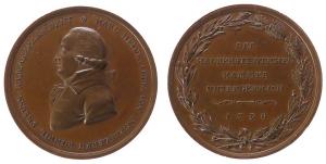 Ingersleben Karl Heinrich Ludwig von (1753-1831) - Präsidenten der Kriegs- und Domänenkammer - 1798 - Medaille  vz+