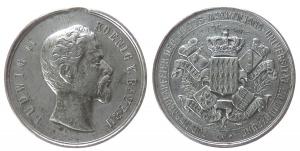 Würzbürg - auf die III Säcularfeier der Julius Maximilians Universität - 1882 - Medaille  ss