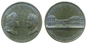 Versailles - auf das historische Museum - 1837 - Medaille  vz