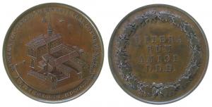 Frankfurt - auf die 300-Jahrfeier des Gymnasiums - 1829 - Medaille  vz-stgl
