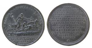 Sachsen - Gotha - Altenburg - auf die 300-Jahrfeier der Erfindung der Buchdruckerkunst - 1740 - Medaille  ss