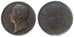 Friedrich Wilhelm III (1797-1840) - in Erinnerung an seinen Tod - 1840 - Medaille  ss