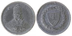 Frankfurt - Erinnerung auf den Besuch Kaiser Wilhelm I. - 1877 - Medaille  ss
