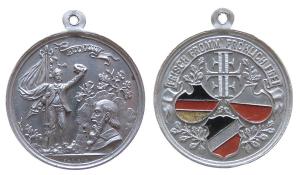 Gut Heil - Turnvater Jahr - o.J. - tragbare Medaille  vz