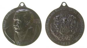 Löwenberg (Schlesien - Lwówek ?l?ski) - auf die Jahrhundertfeier des Blücherfestes - 1913 - tragbare Medaille  vz